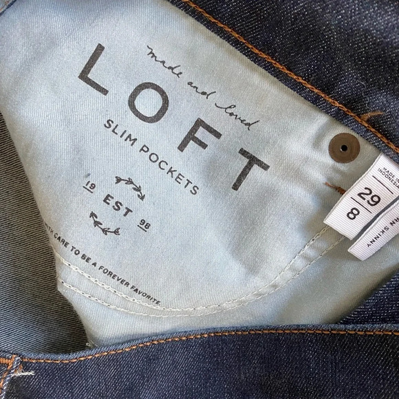 Loft like new jeans - Picture 2 of 2